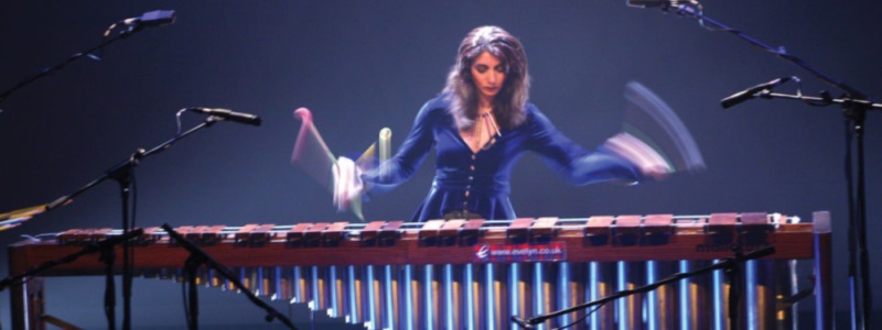 Evelyn Glennie marimba